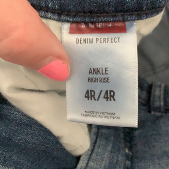 Express ankle high rise jeans - Picture 3 of 3